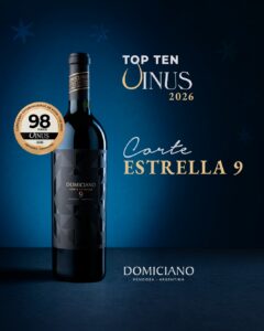 Domiciano Corte Estrella 9, vino premiado con 98 puntos, Top Ten